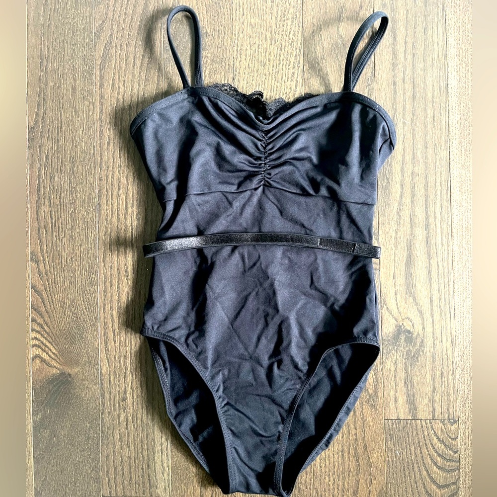 Black ballet leotard XS